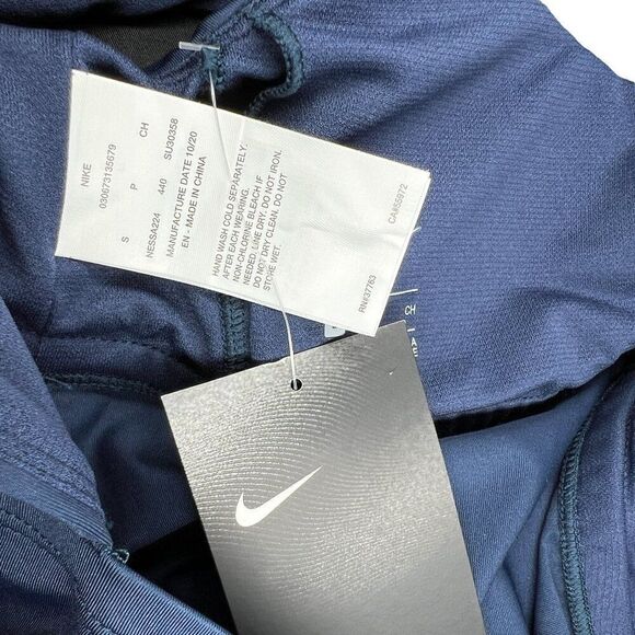 Nike Tanktini Women's Size Small Blue Athletic Beach Stretch Swim Swimsuit Top! - Picture 9 of 12